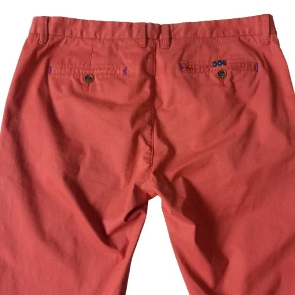 Mens Size W38 L30 Chinos Burnt Orange Immaculate - Picture 4 of 9